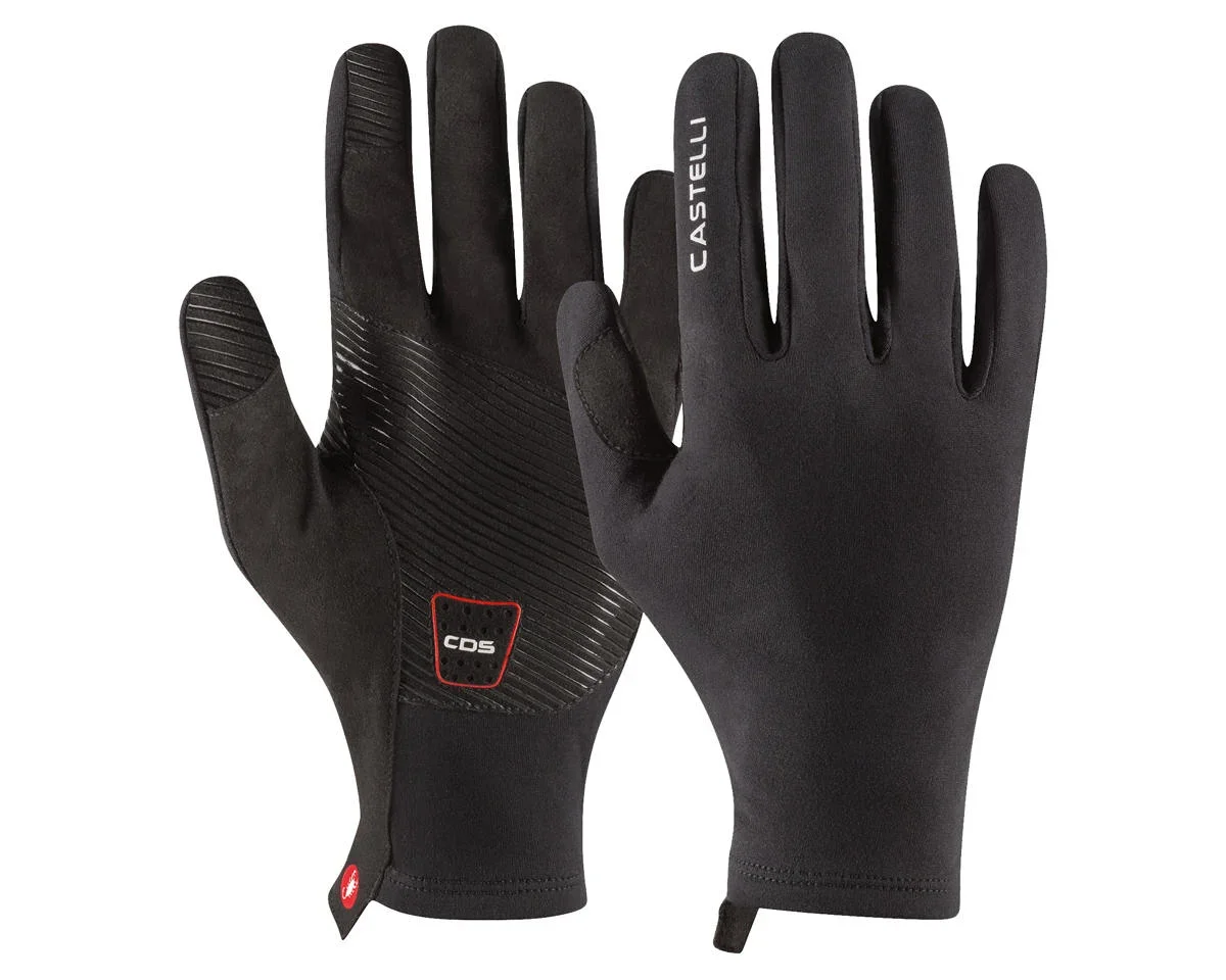 Castelli Lightness 3 Long Finger Gloves (Black) (S)